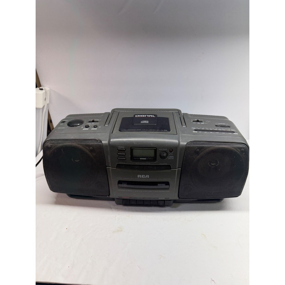 RCA RP-7944 B Vintage 1993 Boombox CD Cassette AM/FM Radio Portable Stereo